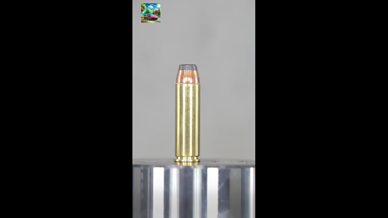 Hydraulic Press with Bullets