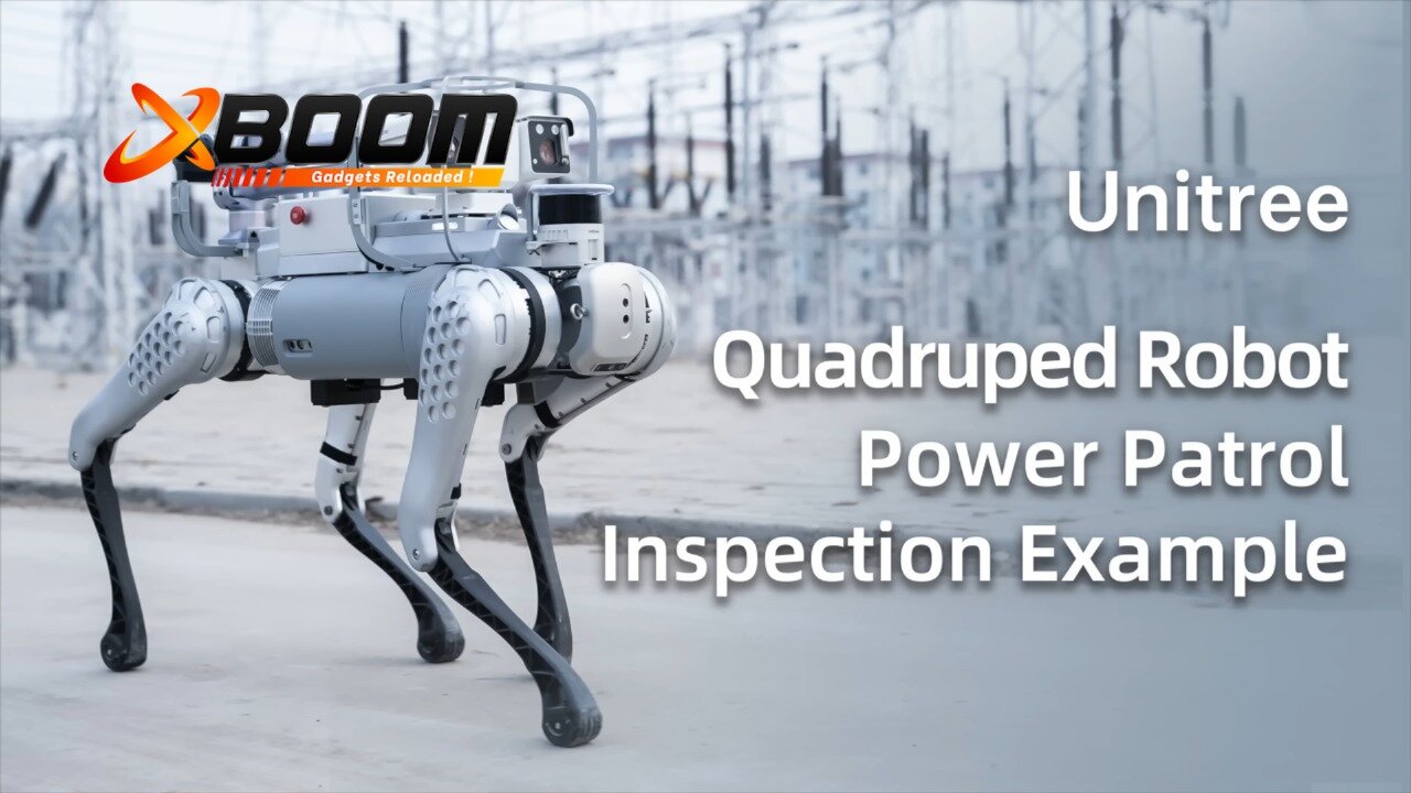 UNITREE B2 Robot Dog in Action 🔥 | Conquer Any Terrain with Industry #xboom #unitree #robotdogs