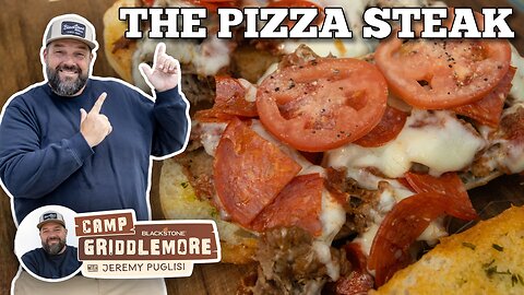 Jeremy's Pizza Steak at Camp | Blackstone Griddles