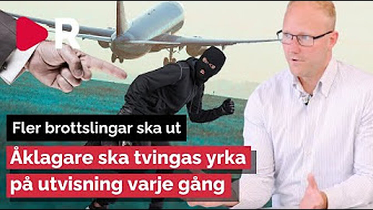 Obligatorisk utvisning vid fängelsedom.