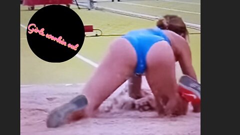 Impressive long jump showcase