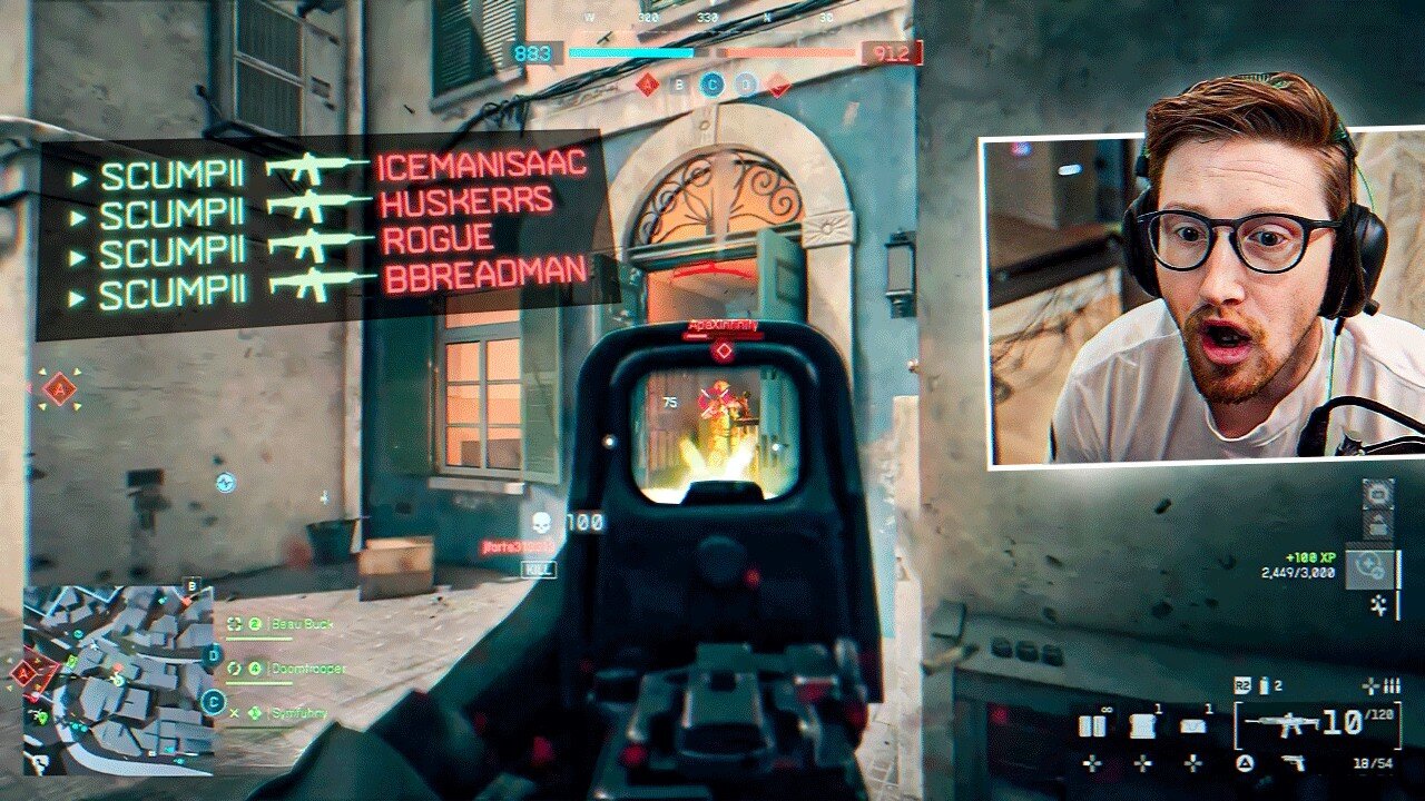 SCUMP VS FPS PROS IN BATTLEFIELD 6