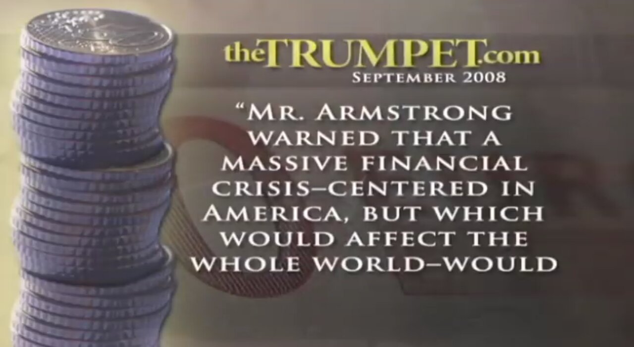 The Collapsing Dollar ~ THE KEY OF DAVID with Gerald Flurry