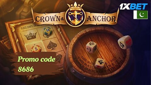 How to play Crown & Anchor game on 1xbet...???