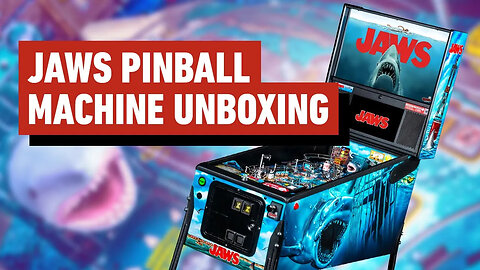 JAWS Pinball Unboxing - 7 Blood-soaked, Shark-y Features of a New, Great Ma