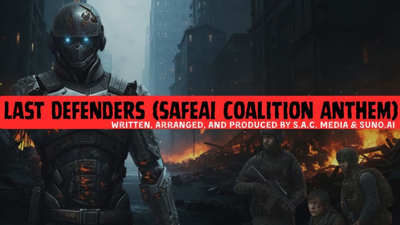 Last Defenders | Anthem for Humanity vs AI & Robots (SAC Media x Suno.ai)