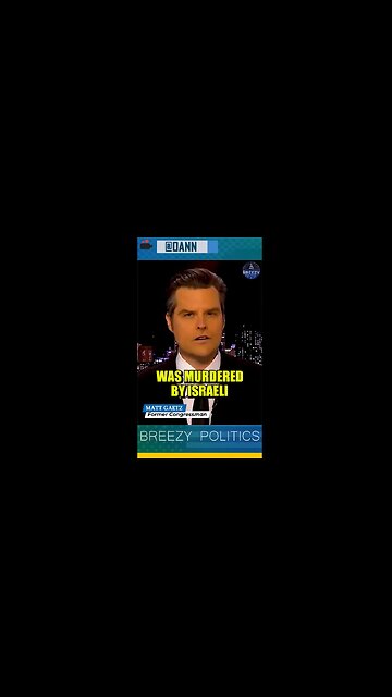 'Matt Gaetz is now free' - 'Syria and Israel truth' ~ Freedom Force Battalion 🇺🇸 7.18.25