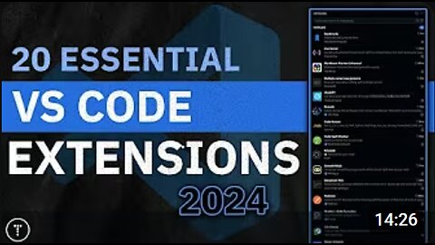 💻 20 Essential VS Code Extensions 🚀 Boost Your Productivity in 2025!