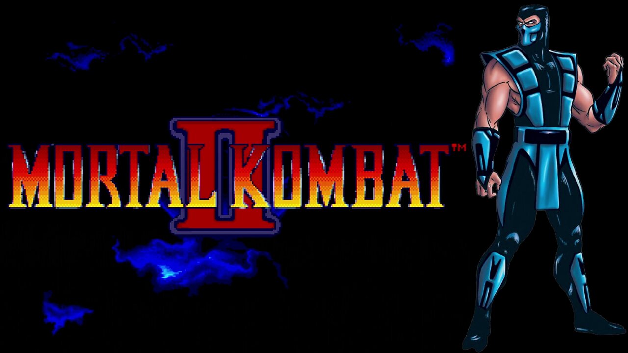 Mortal Kombat II (Sega Genesis) - Sub-Zero gameplay