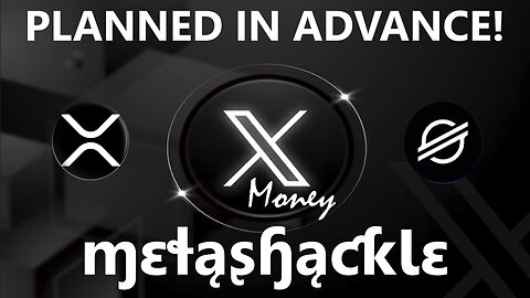 Planned in Advance! #xlm #xrp #Xmoney