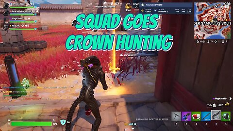 Squad goes CROWN hunting!