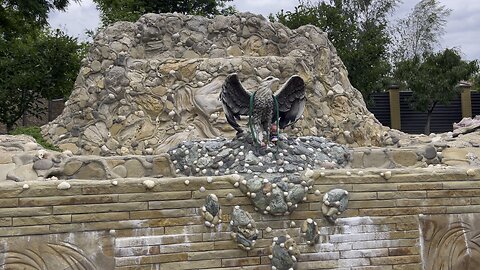 Eagle and snake