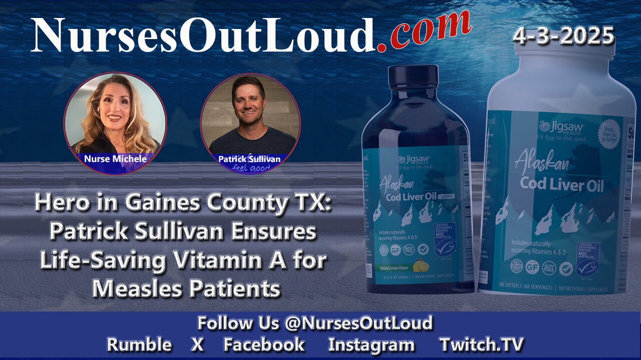 Hero in Gaines County TX: Patrick Sullivan Ensures Life-Saving Vitamin A for Measles Patients