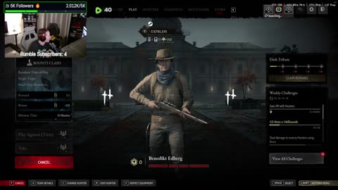 Why Am I Awake This Early - Hunt Showdown Madness #RumbleGaming
