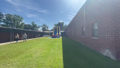 Back Of Guyton Police Station