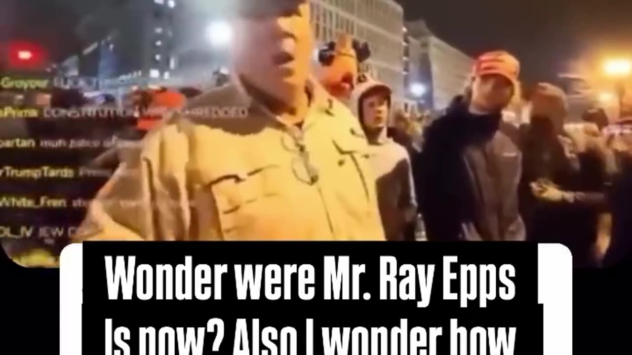 Politics - 2025 Update On Treasonous Liberal Globalist Commie Ray Epps Planned J6 Insurrection