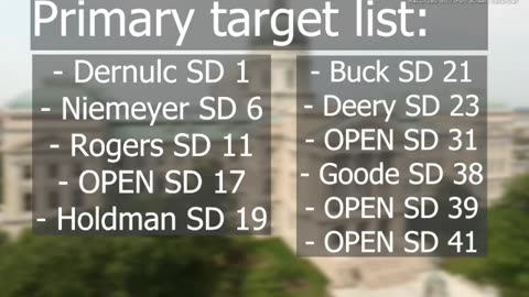 REDISTRICTING INDIANA (LAND OF VP JUDAS PENCE) STATE SENATORS STAB TRUMP & MAGA IN BACK - 5 mins.
