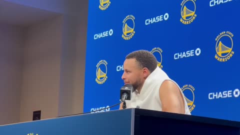 Steph Curry on the Warriors rallying two games in a row after Draymond Green wasn’t available