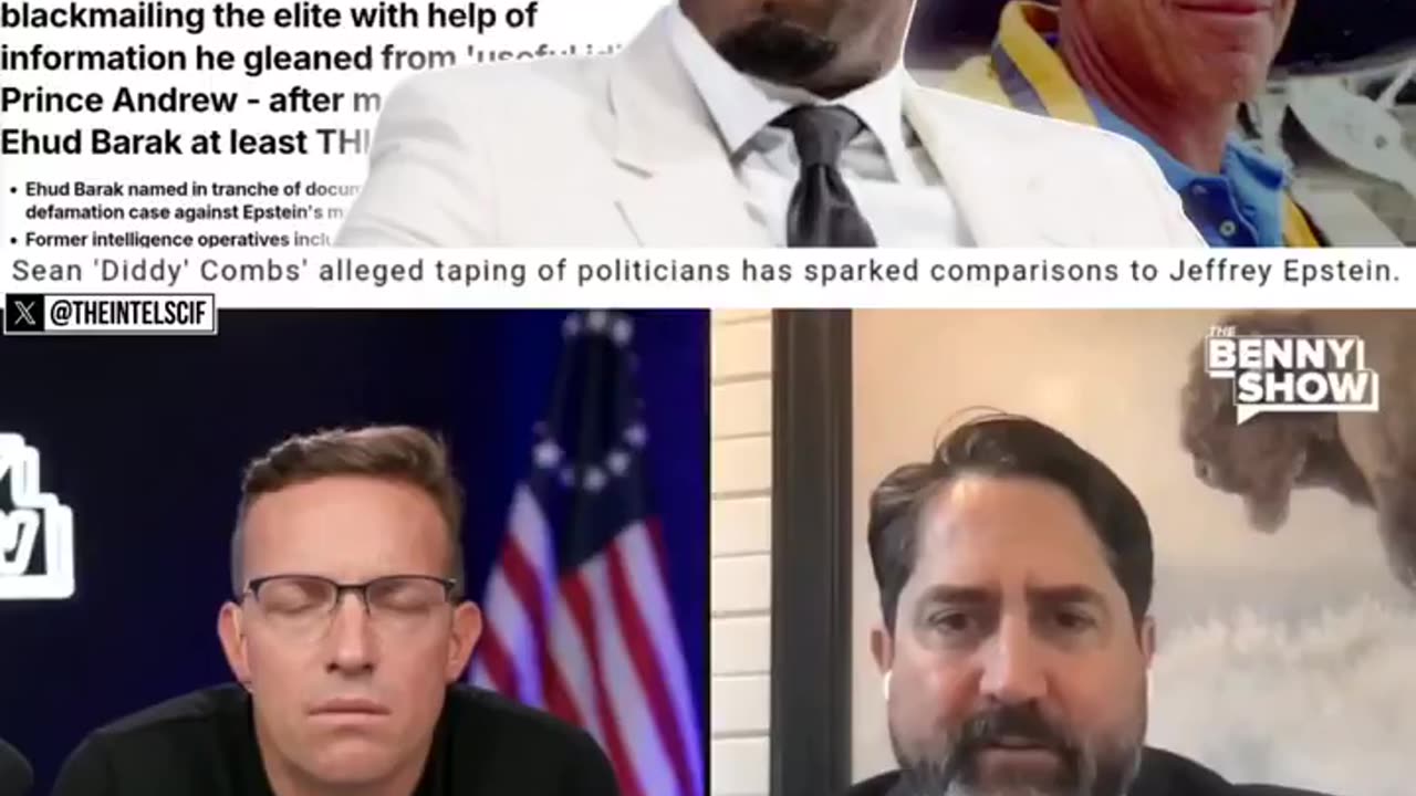 DIDDY WAS AN INTELLIGENCE ASSET/BLACKMAIL OPERATION