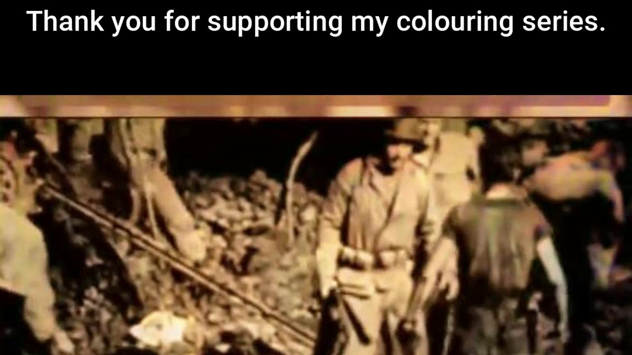 Lone Survivor After the Battle Sherman Tank 1944 #ColourisedHistory