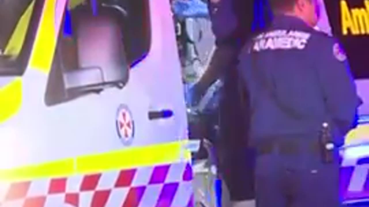 Bizarre witness interview after alleged stabbing in Mays Hills, western Sydney.
