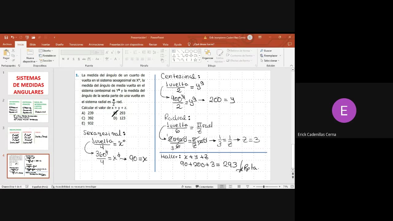 PAMER SEMESTRAL 2023 | Semana 01 | Trigonometría: Sistemas Medidas Angulares