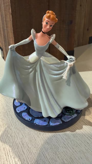 Disney Parks Cinderella Resin Figurine #shorts
