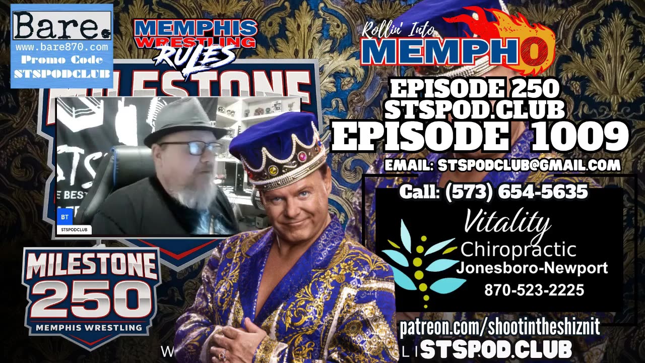 LIVE!! Rollin' Into Mempho" E: 250, Episode 1009