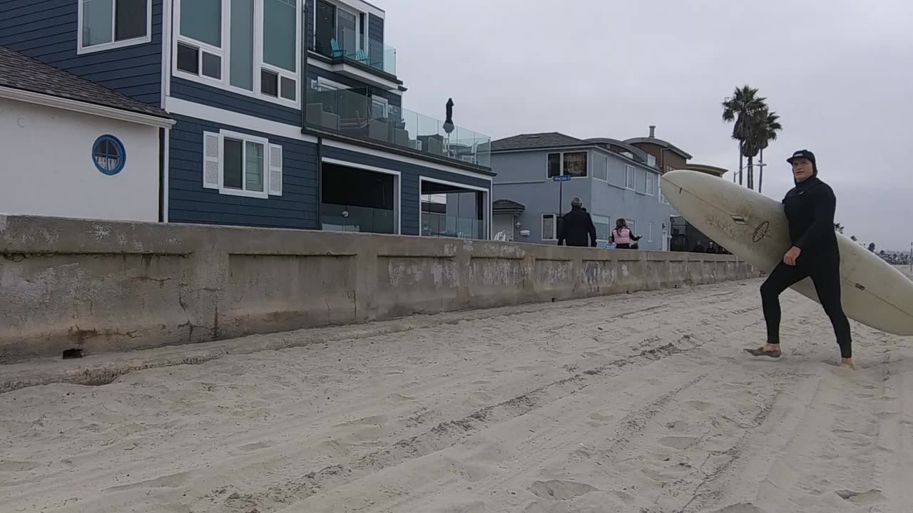 The Captain's View. Mission Beach, California.