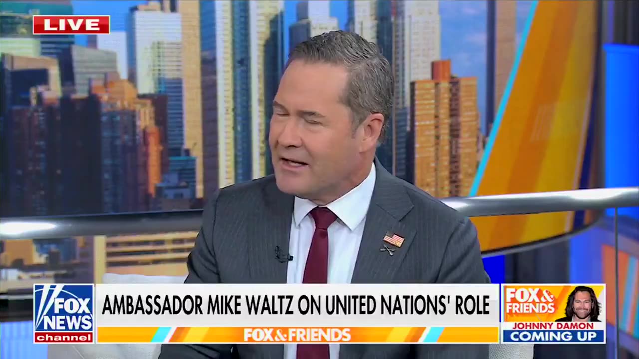 🚨 Mike Waltz, UN Ambassador hammers the UN for its "George Floyd Commission"