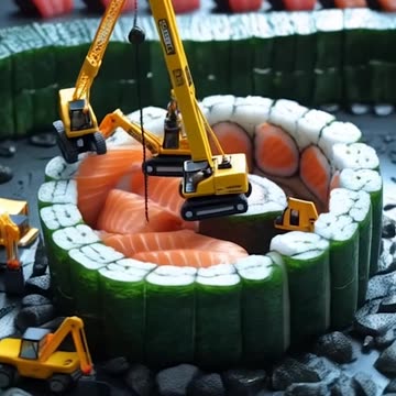 Miniature laborers are working AI Generator Video #miniature #klingai