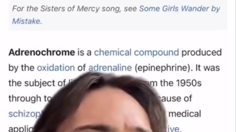 Chemical A-113 Adrenochrome.