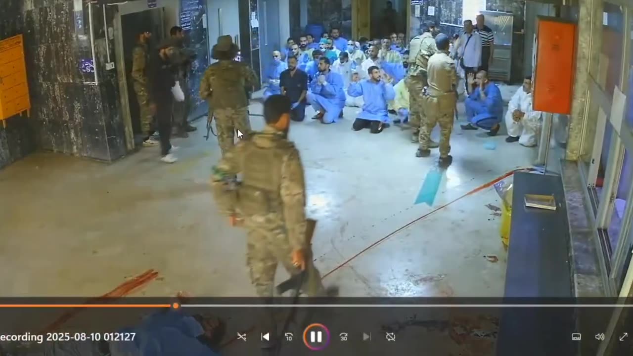 video shows Islamists slaughtering the entire medical staff