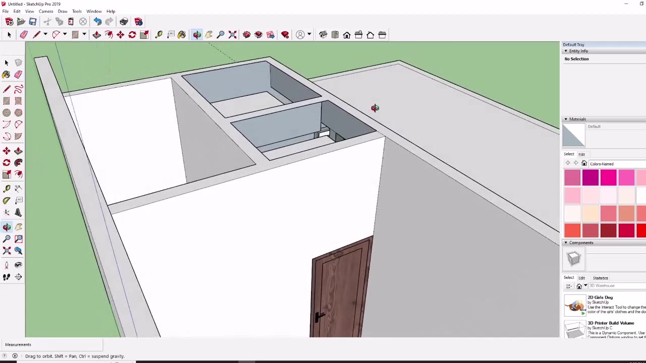 tutorial design house size 6 x 6 meters 27