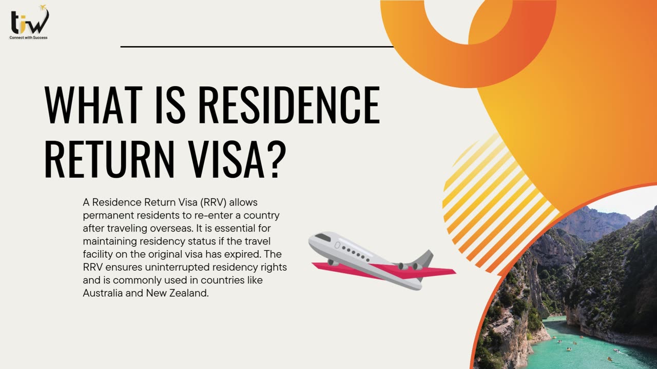 Residence Return Visa Service