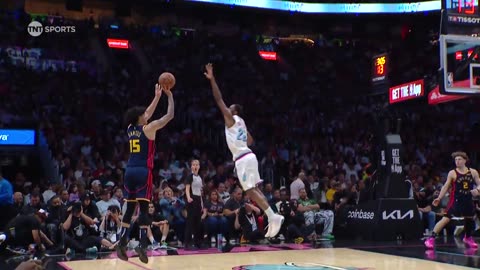 NBA Look at the ground Andrew Wiggins covered on this close-out block 😲
