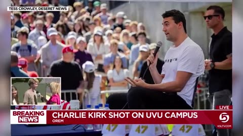 Charlie Kirk Shot and Killed at Utah Valley University During ‘Prove Me Wrong’ Tour