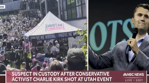 Charlie Kirk Has Been Assassinated and Killed In Utah