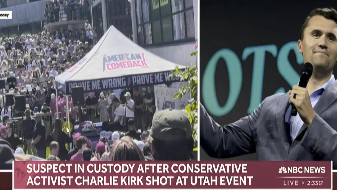 Charlie Kirk Has Been Assassinated and Killed In Utah