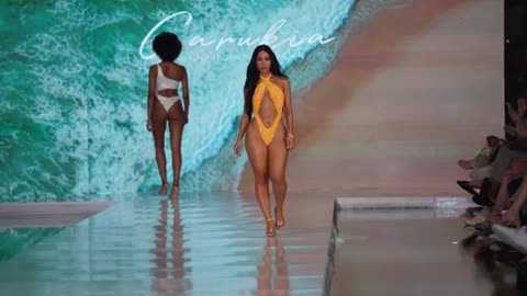 Sherry 👙✨ Foreign in SLOW MOTION | Miami Swim bikini 👙✨runway video