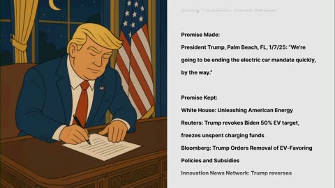 Promises Made, Promises Kept. 🇺🇸