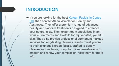 Best Korean Facials in Copse Hill
