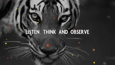 Think and observe