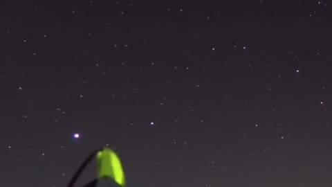 Timelapse of the stars across the night sky