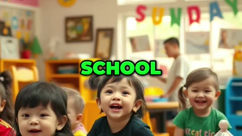 The Sunday School Bus Song We All Remember! 🚌👏