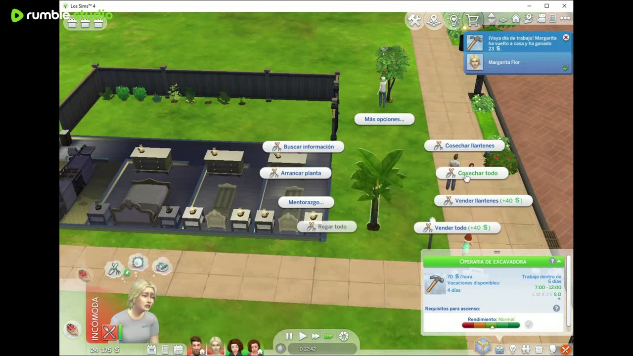 Sims 4 reto florear sim