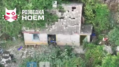 👁️💣 Ukraine Russia War | Drone View: Mortar Strike on Russian Holdouts in Basement | RCF
