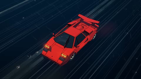 Red Car Dark Night Song