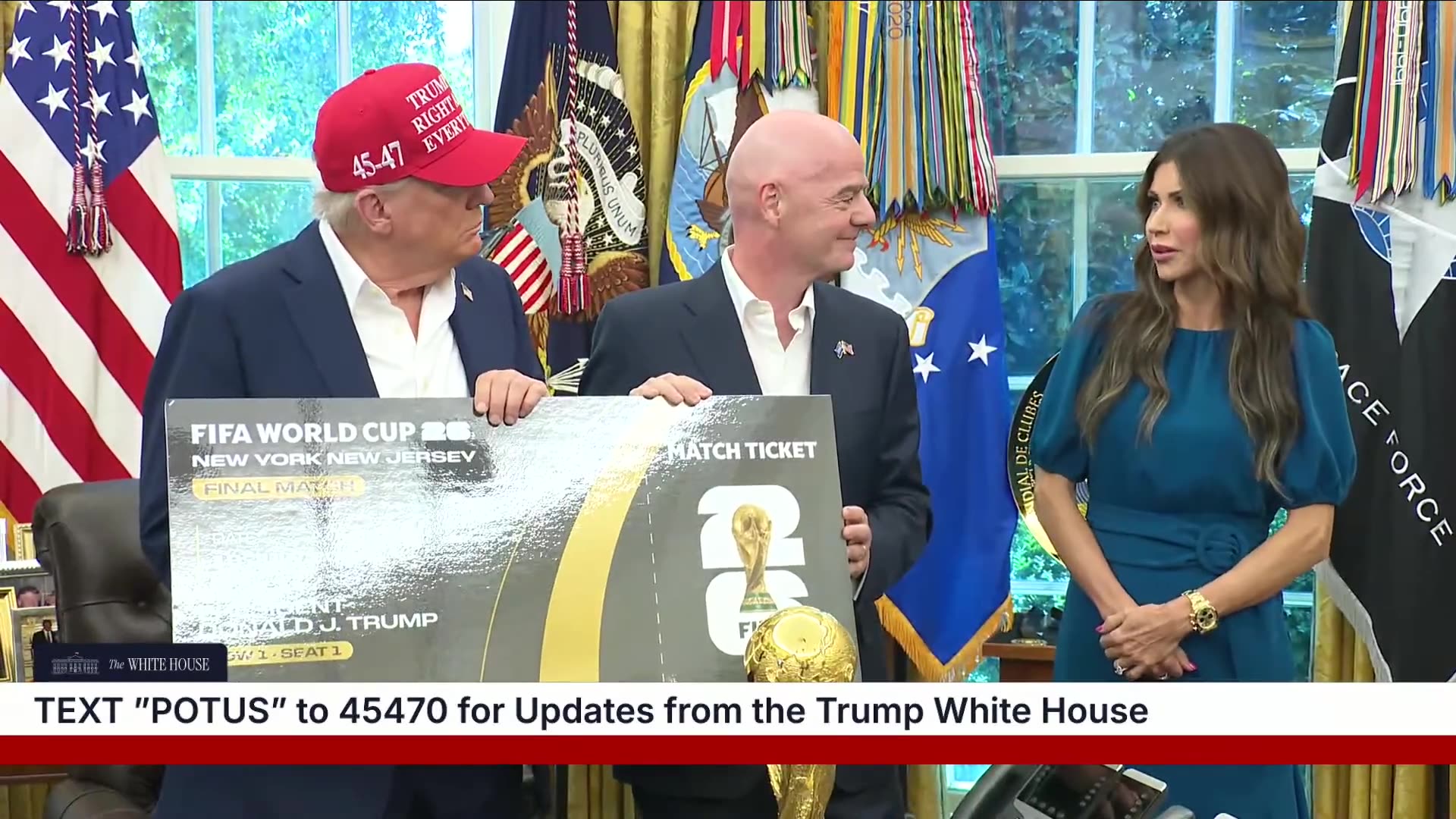 President Trump Makes an Announcement, Aug. 22, 2025