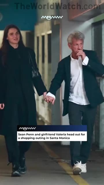 UN' puppet Sean Penn (65) and his girl/boyfriend "Valeria" Nicov (30)